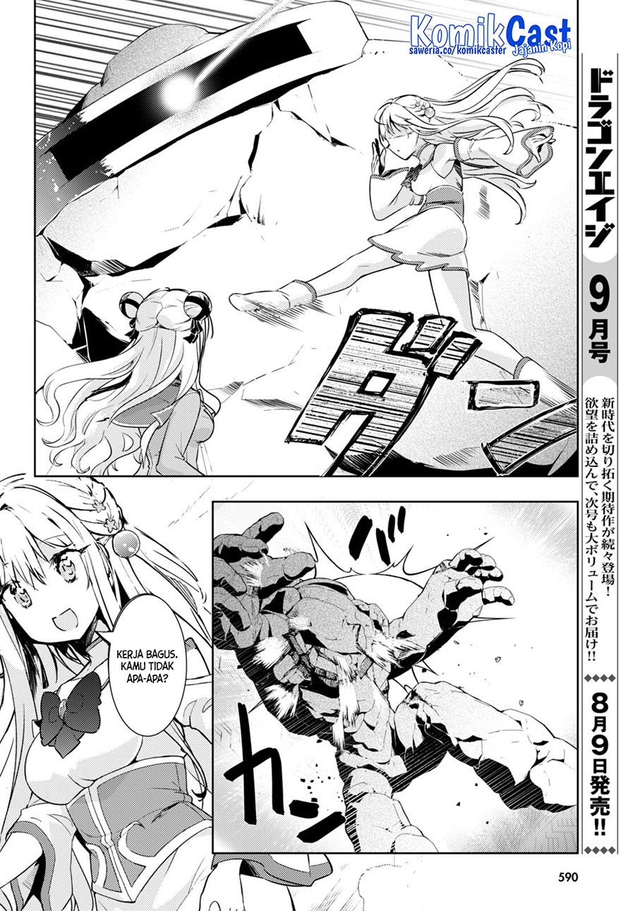 Kenshi wo Mezashite Nyuugaku shita no ni Mahou Tekisei 9999 nan desu kedo!? Chapter 65 Bahasa Indonesia